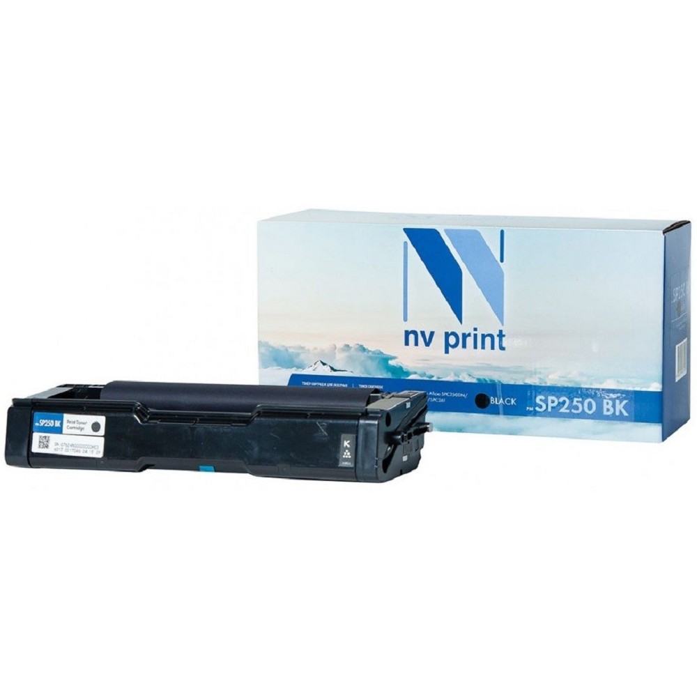 NV Print SPC250EBK Картридж для Ricoh Aficio SPC250DN/SPC260/SPC261, Black, (2000k) арт. NV-SP250BK