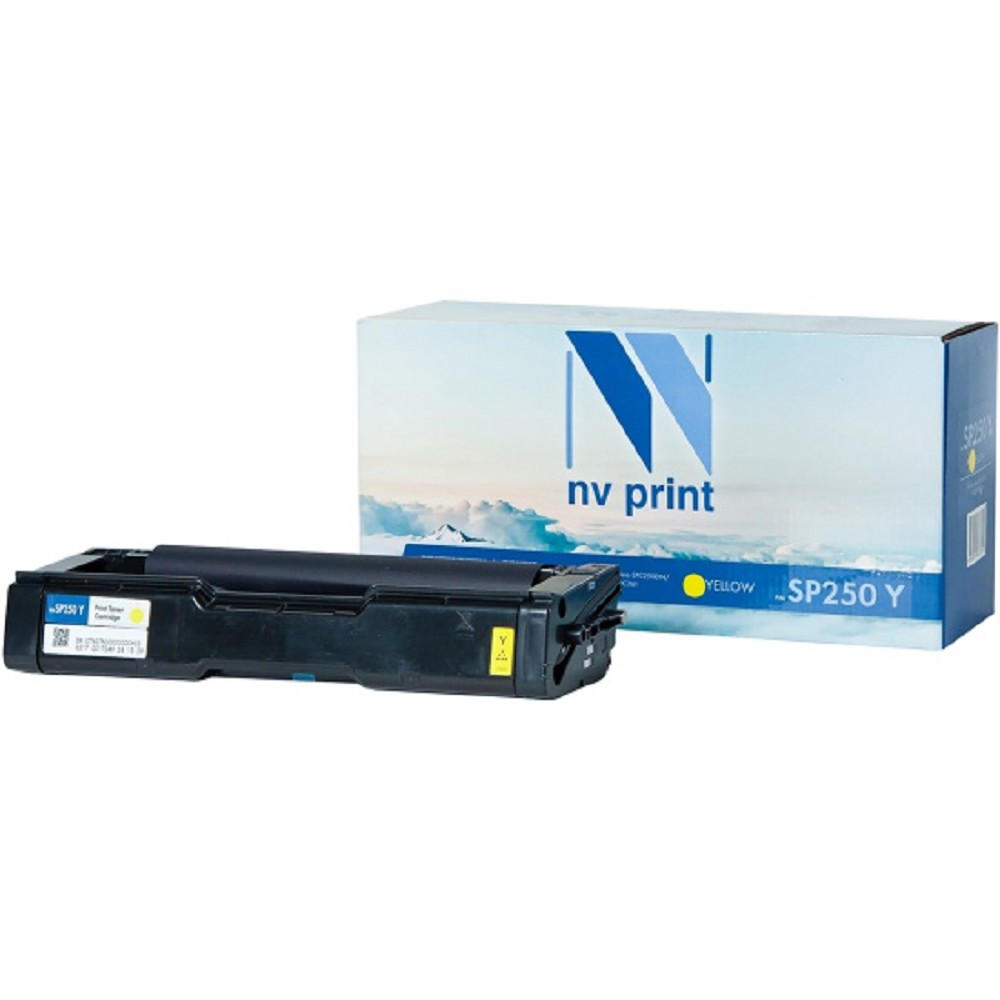 NV Print SPC250EY Картридж для Ricoh Aficio SPC250DN/SPC260/SPC261, Yellow, (1600k) арт. NV-SP250Y