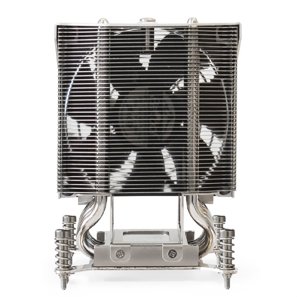 Exegate EX293434RUS Кулер ExeGate ESNK-P0051AP4.PWM.4U.115x.Cu (Al+Cu, 4U, 5 тепл. трубок, LGA1150/1151/1155/1156/1200, TDP 165W, Fan 75mm, PWM, 1900-3800RPM, 2 ball bearing, 4pin, 44db, 650г, на винт