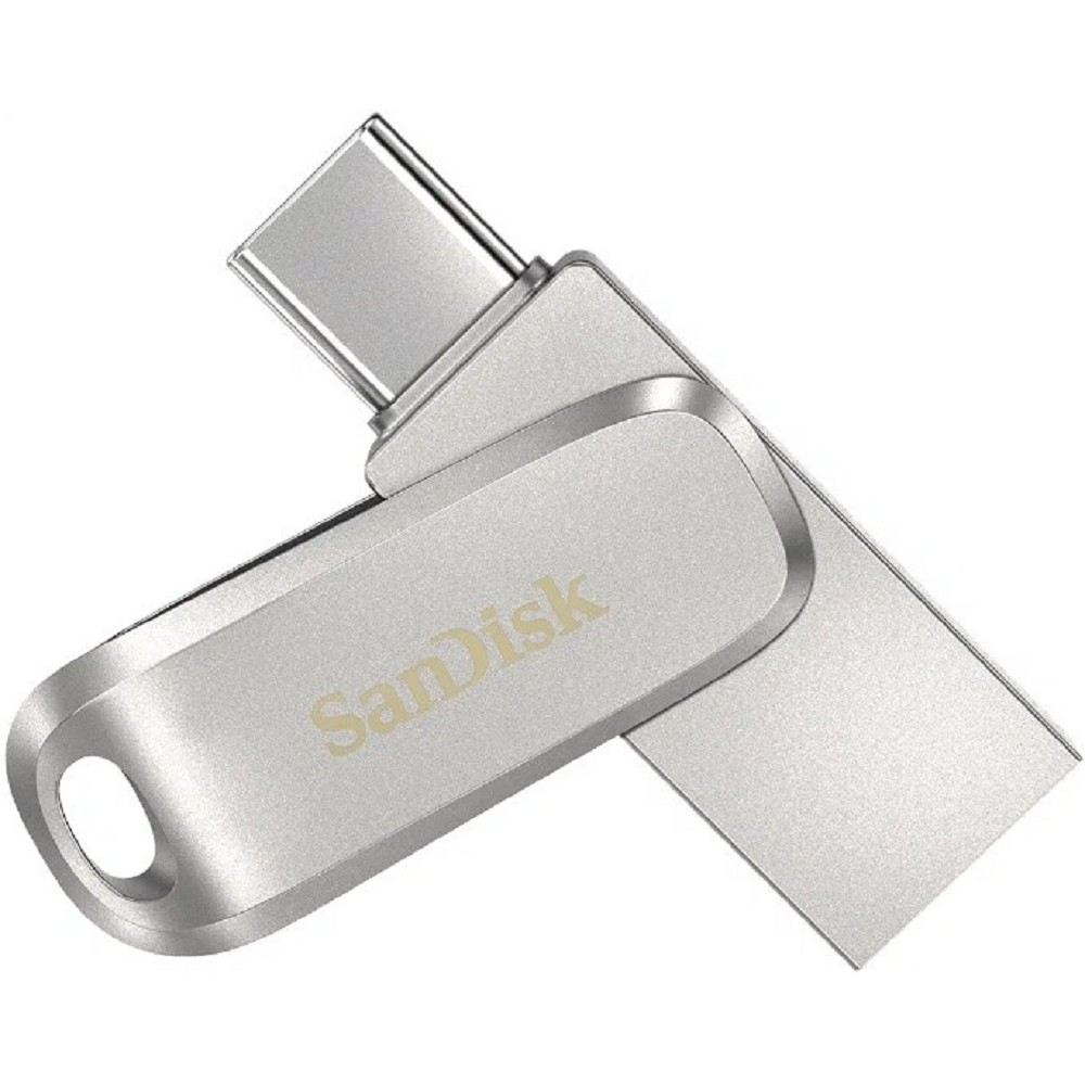 SanDisk USB Drive 128GB Ultra Dual Drive Luxe, USB 3.1 - USB Type-C [SDDDC4-128G-G46]
