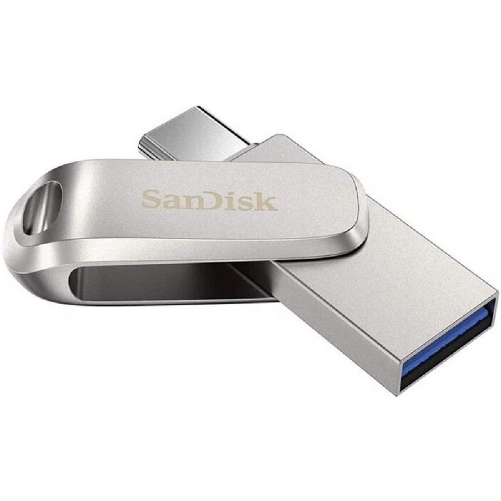 SanDisk USB Drive 128GB Ultra Dual Drive Luxe, USB 3.1 - USB Type-C [SDDDC4-128G-G46]