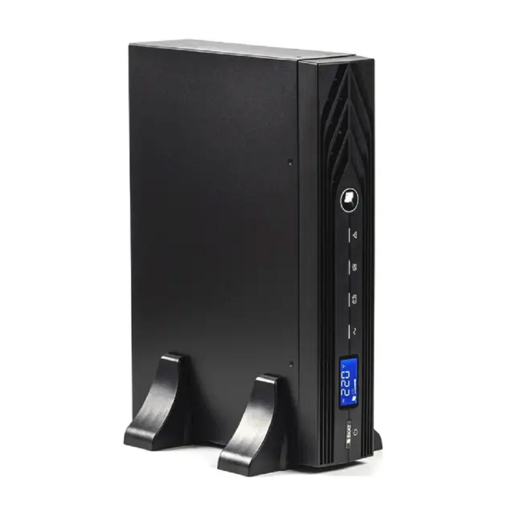 ИБП Бастион SKAT-UPS 1500 RACK БЕЗ АКБ {Online, 1500ВА/1350Вт, стойка/на пол, 2хЕВРО, SNMP/USB/RS-232/EPO, БЕЗ АКБ (3 шт 40-120 Ач или до 4 шт SKAT BC 36/18), МПТ} (489) арт. 489 SKAT-UPS 1500 RACK
