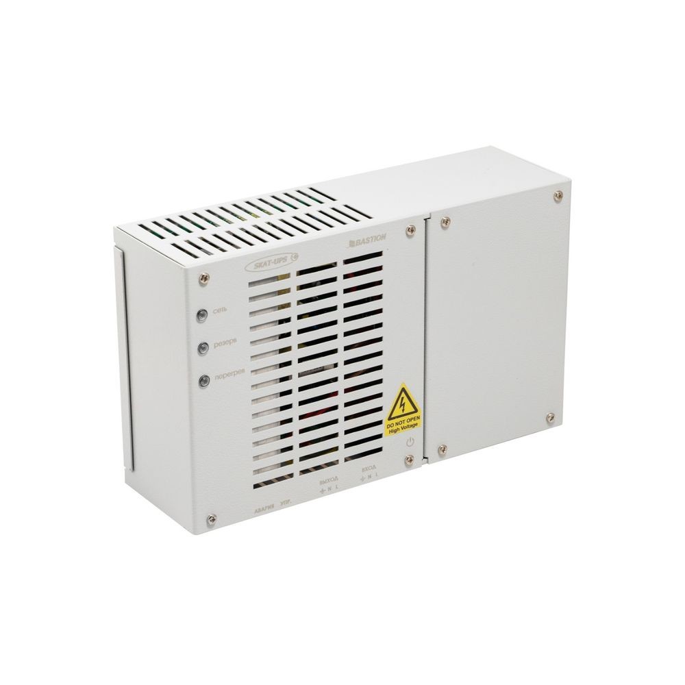 БАСТИОН SKAT-UPS 500/300-DIN-IN Источник бесперебойного питания, Вх. напр. 185-250Вт, отсек под 1 АКБ 7Ач, внутр. меандр стабилизация напряжения (451) арт. 451 SKAT-UPS 500/300-DIN-IN