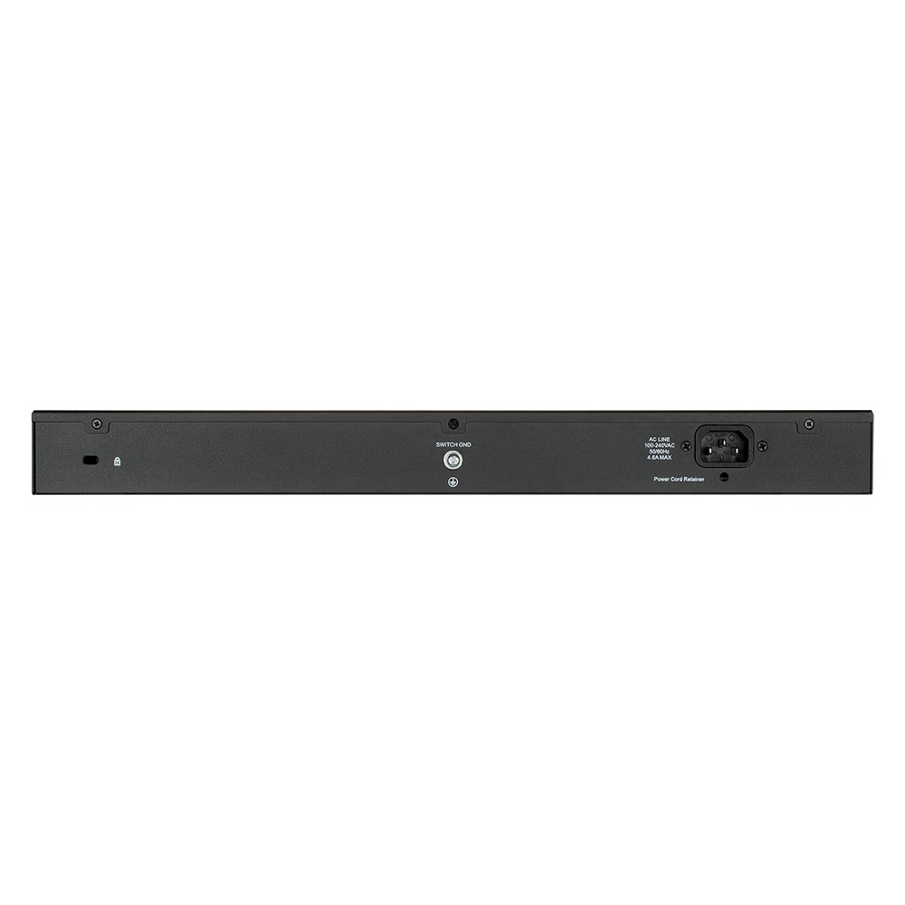 D-Link DGS-1100-26MPV2/A3A Настраиваемый L2 коммутатор с 24 портами 10/100/1000Base-T и 2 комбо-портами 1000Base-T/SFP (24 порта PoE 802.3af/at, PoE-бюджет 370 Вт) D-Link SMB