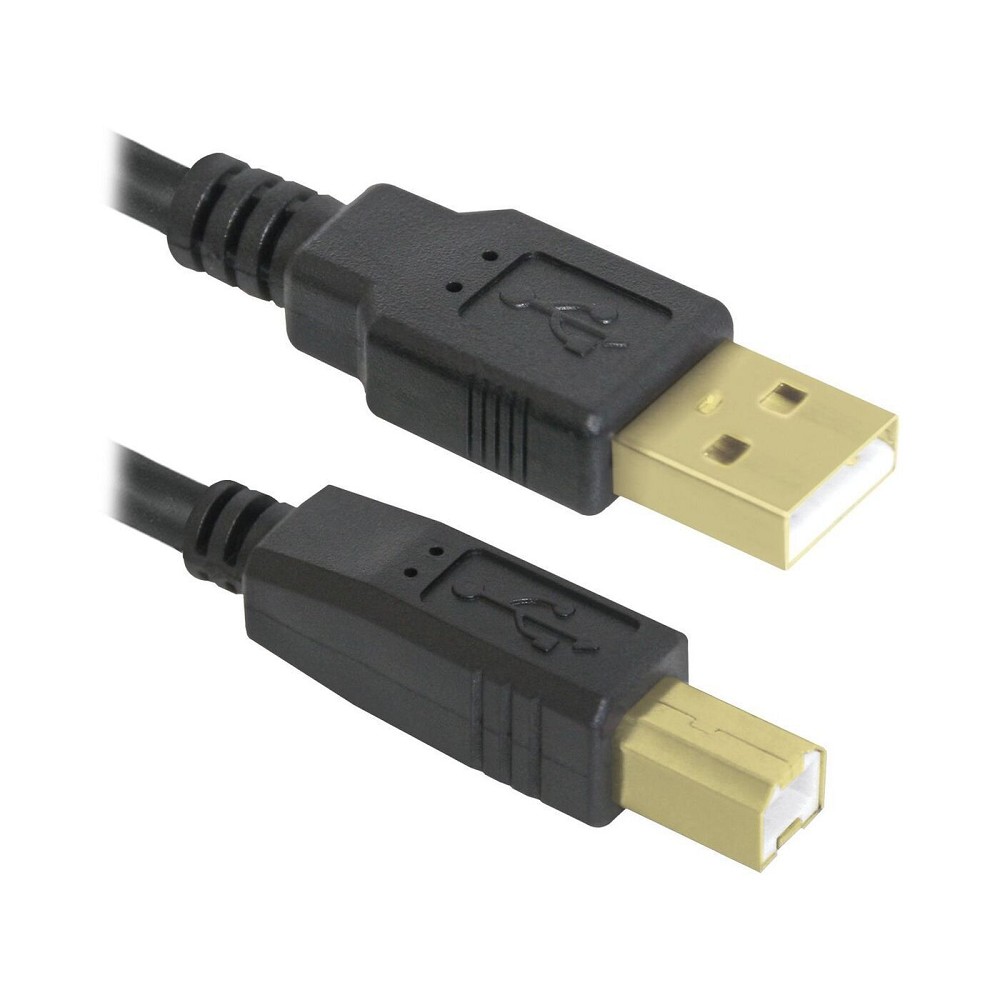 Defender USB04-10 PRO Кабель USB 2.0 для соед. 3.0м AM/BM , зол.конт, 2фер.фил. (87431)