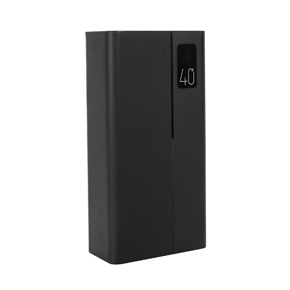 Perfeo Powerbank MOUNTAINS 40000 mAh/LED дисплей/PD + QC 3.0/Type-C/4 USB/Выход: 3A, max 22.5W/Black (PF_D0144)