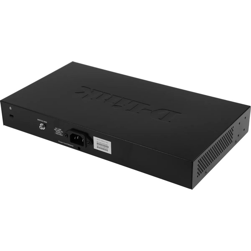 D-Link DGS-1210-10MP/F3A PROJ Управляемый L2 коммутатор с 8 портами 10/100/1000Base-T и 2 портами 1000Base-X SFP (8 портов PoE 802.3af/at, PoE-бюджет 130 Вт) D-Link SMB