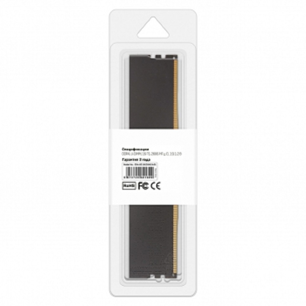CBR DDR4 DIMM (UDIMM) 16GB CD4-US16G26M19-01 PC4-21300, 2666MHz, CL19, 1.2V