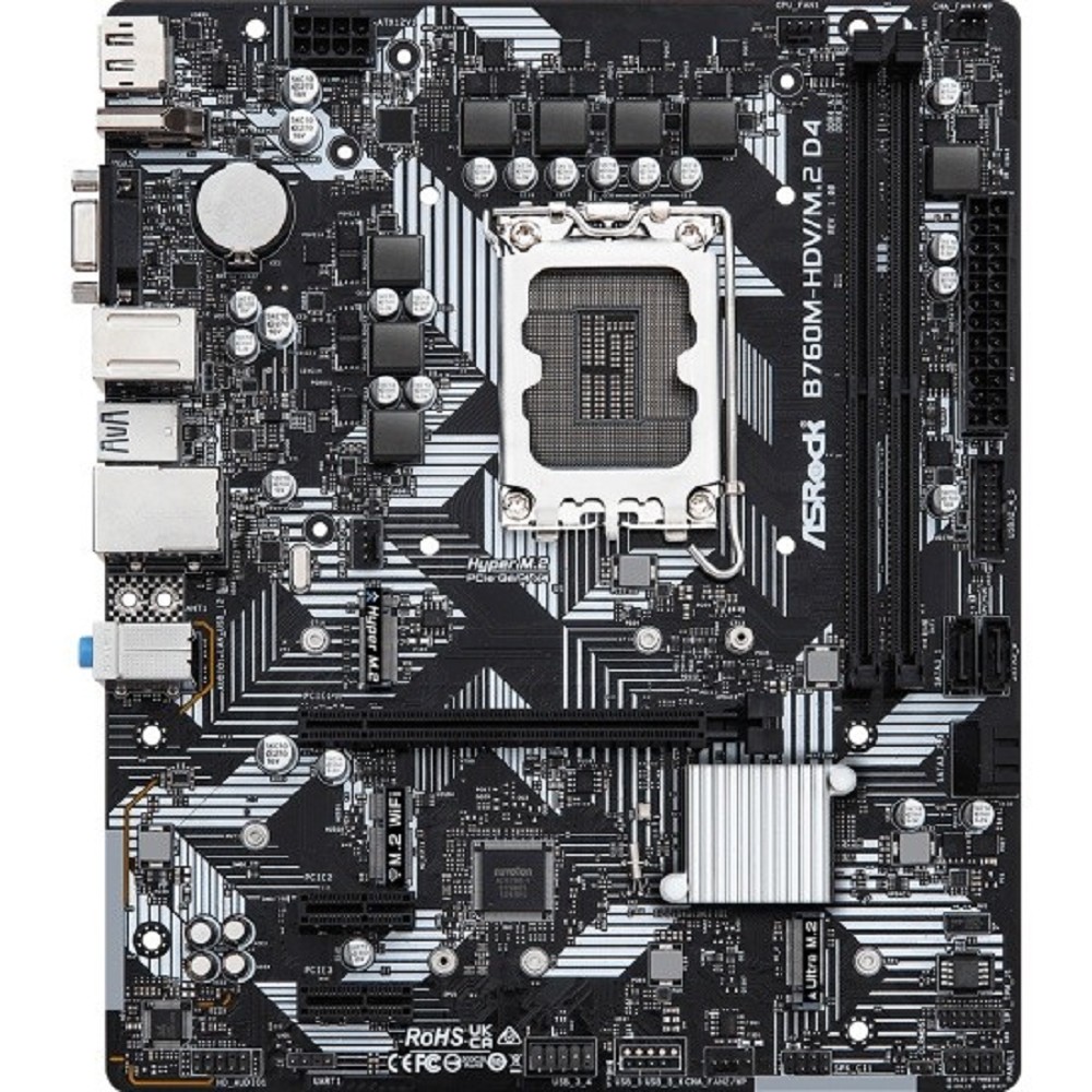 Материнская плата ASRock B760M-HDV/M.2 D4