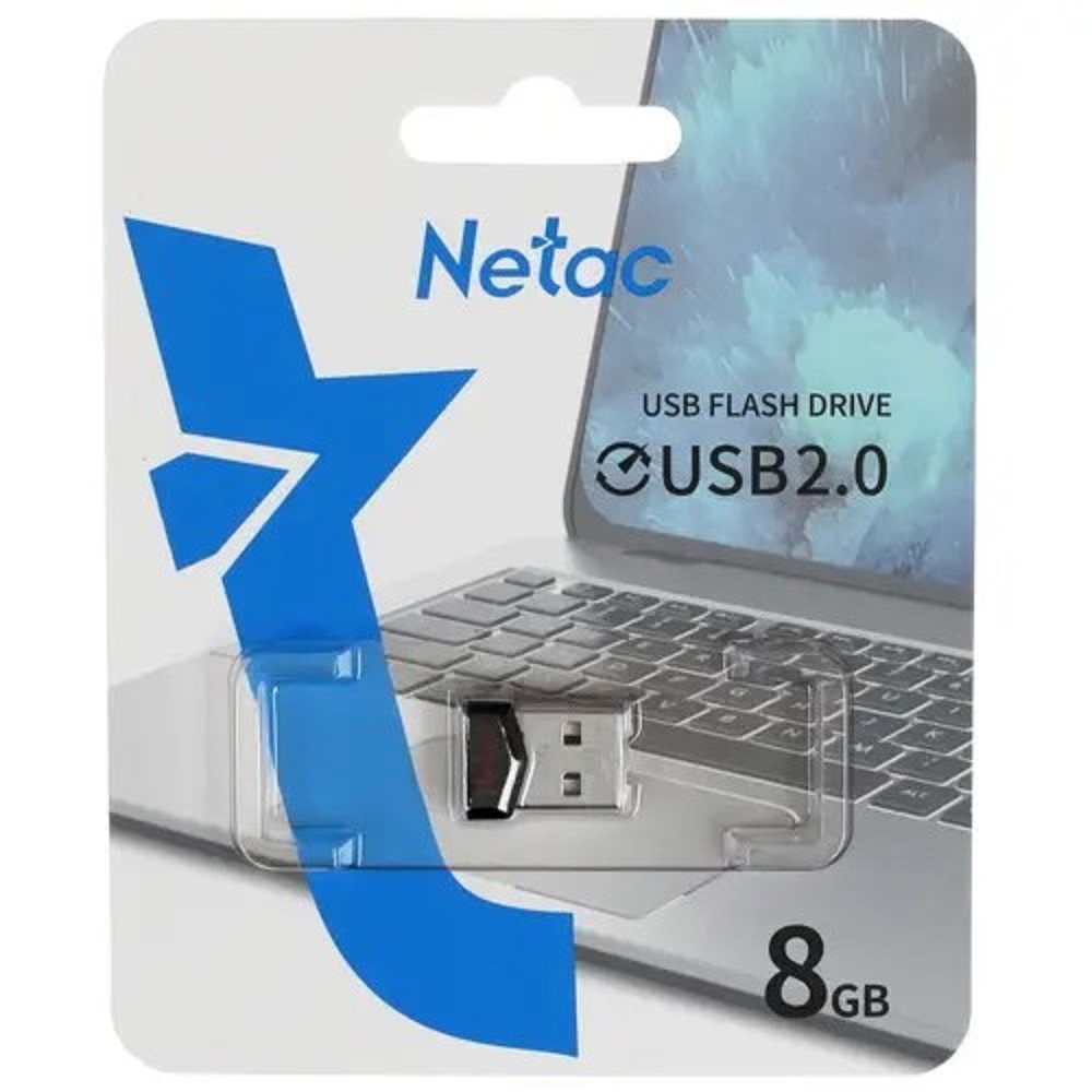 Netac UM81 8GB USB2.0 Ultra compact Flash Drive арт. NT03UM81N-008G-20BK