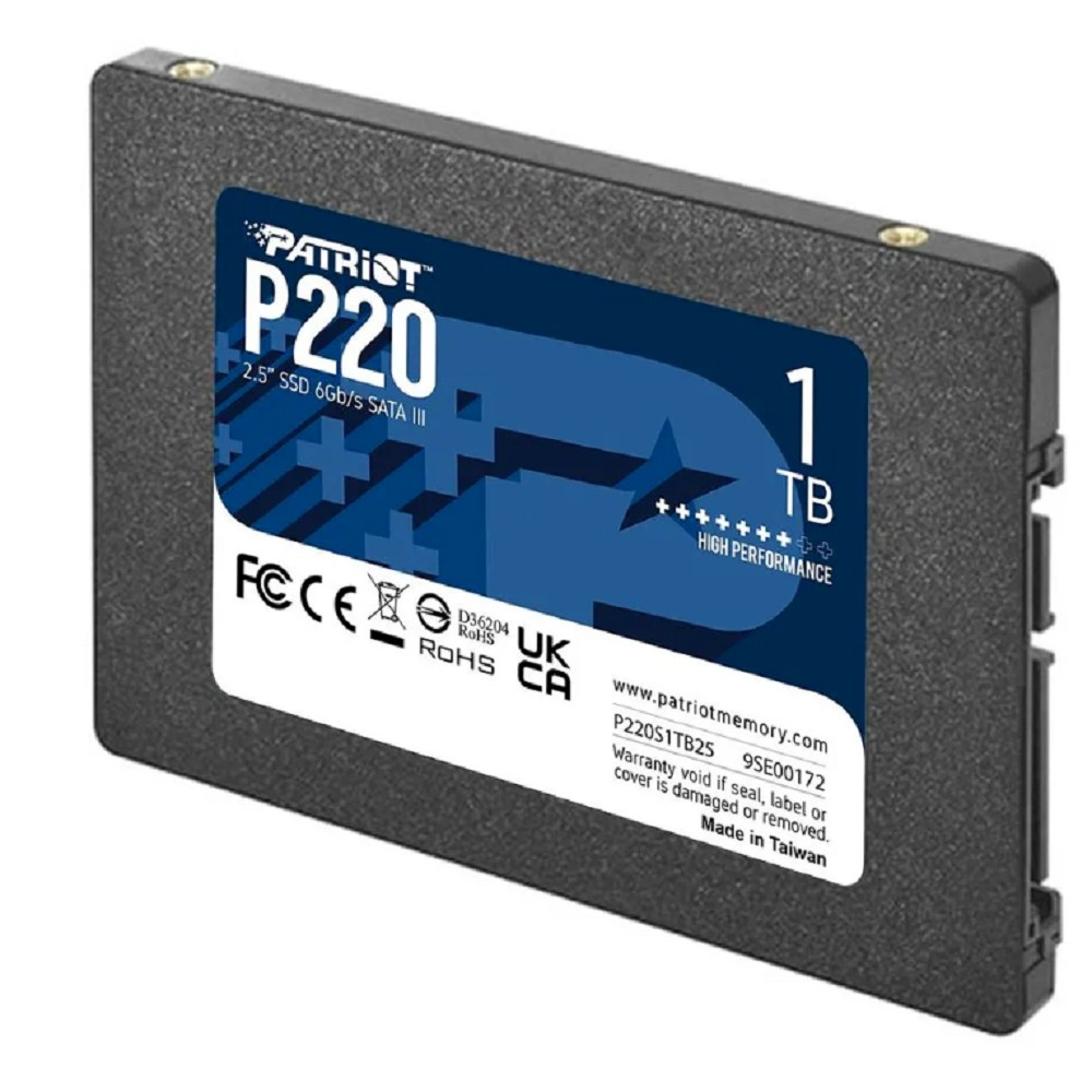 SSD Patriot 1Tb P220S1TB25 P220 2.5" SATA3