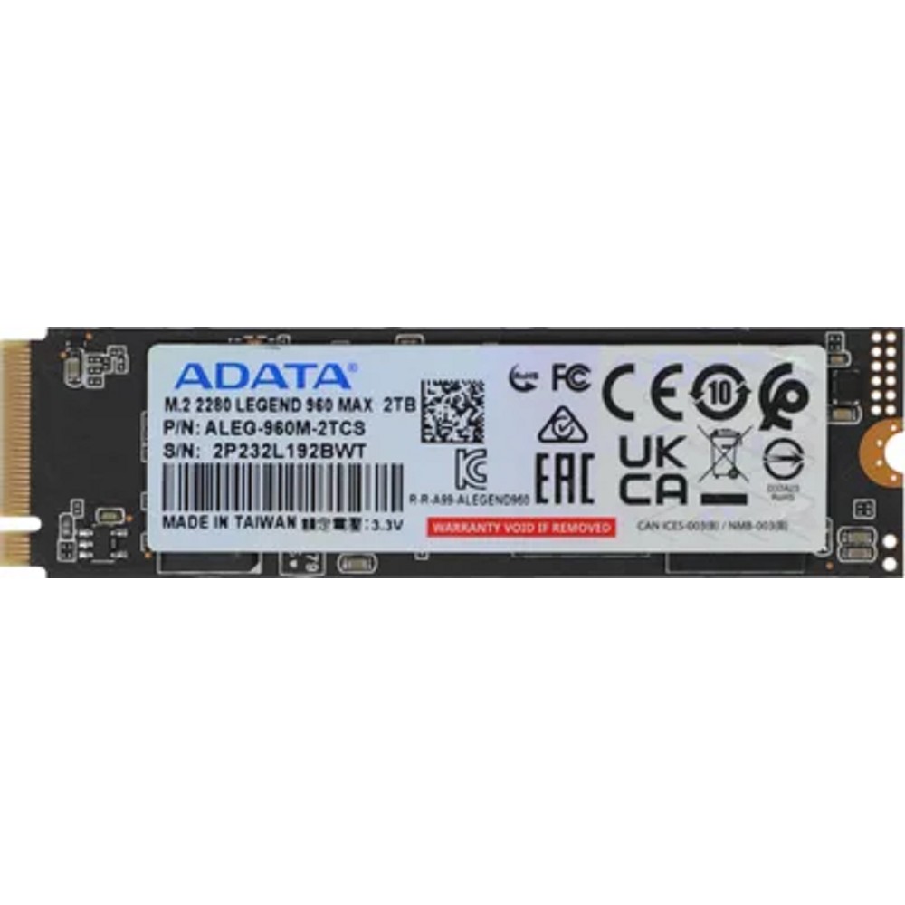 ADATA SSD LEGEND 960 MAX арт. ALEG-960M-2TCS