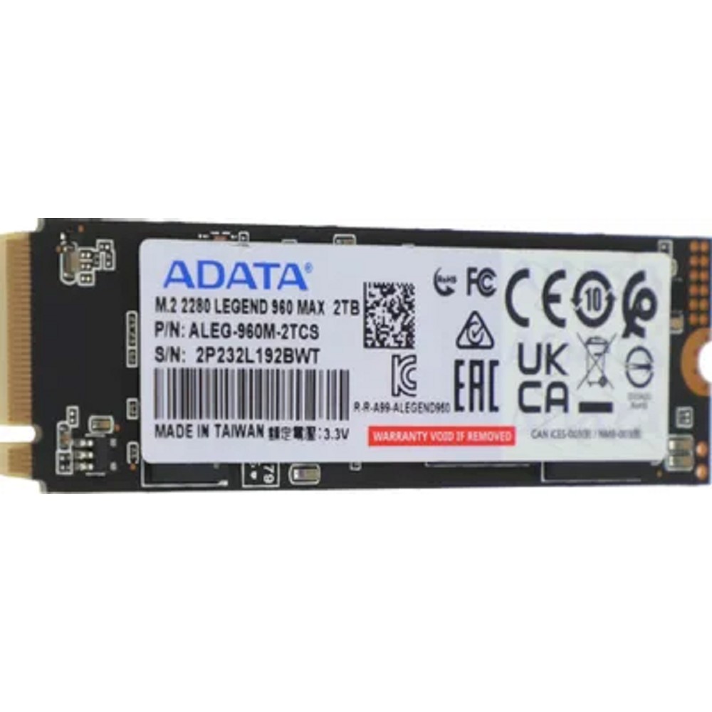 ADATA SSD LEGEND 960 MAX арт. ALEG-960M-2TCS