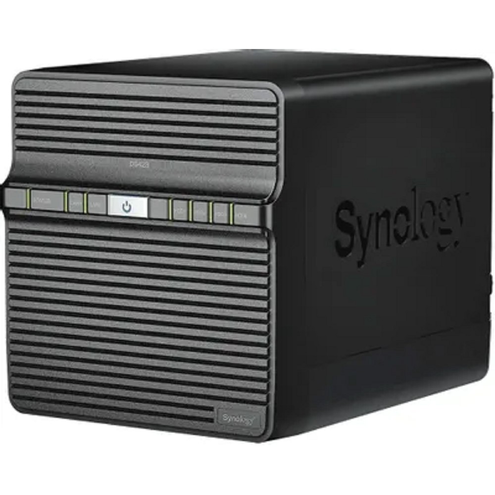 Synology QC 1,7GhzCPU/2Gb/RAID0,1,10,5,6/upto 4HP HDD SATA(3.5', 2.5')/2xUSB3.2/2xGbE/iSCSI/2xIPcam(up to 30)/1xPS/1YW repl DS418 арт. DS423