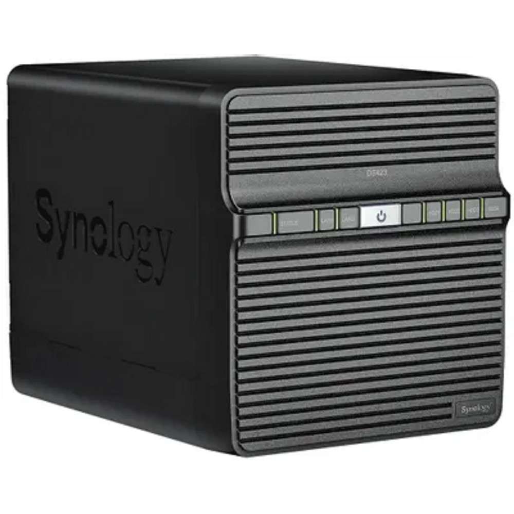 Synology QC 1,7GhzCPU/2Gb/RAID0,1,10,5,6/upto 4HP HDD SATA(3.5', 2.5')/2xUSB3.2/2xGbE/iSCSI/2xIPcam(up to 30)/1xPS/1YW repl DS418 арт. DS423