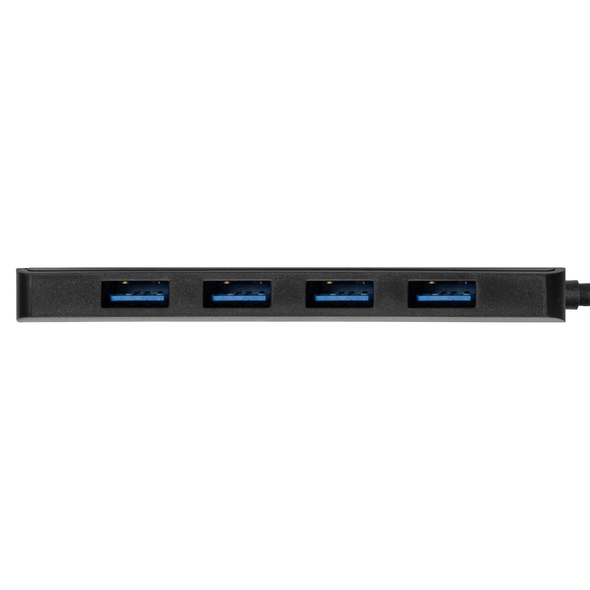 Exegate EX293986RUS USB-Хаб (концентратор) ExeGate DUB-4CP/1 (кабель-адаптер USB Type C --> 4xUSB3.0, Plug&Play, черный)