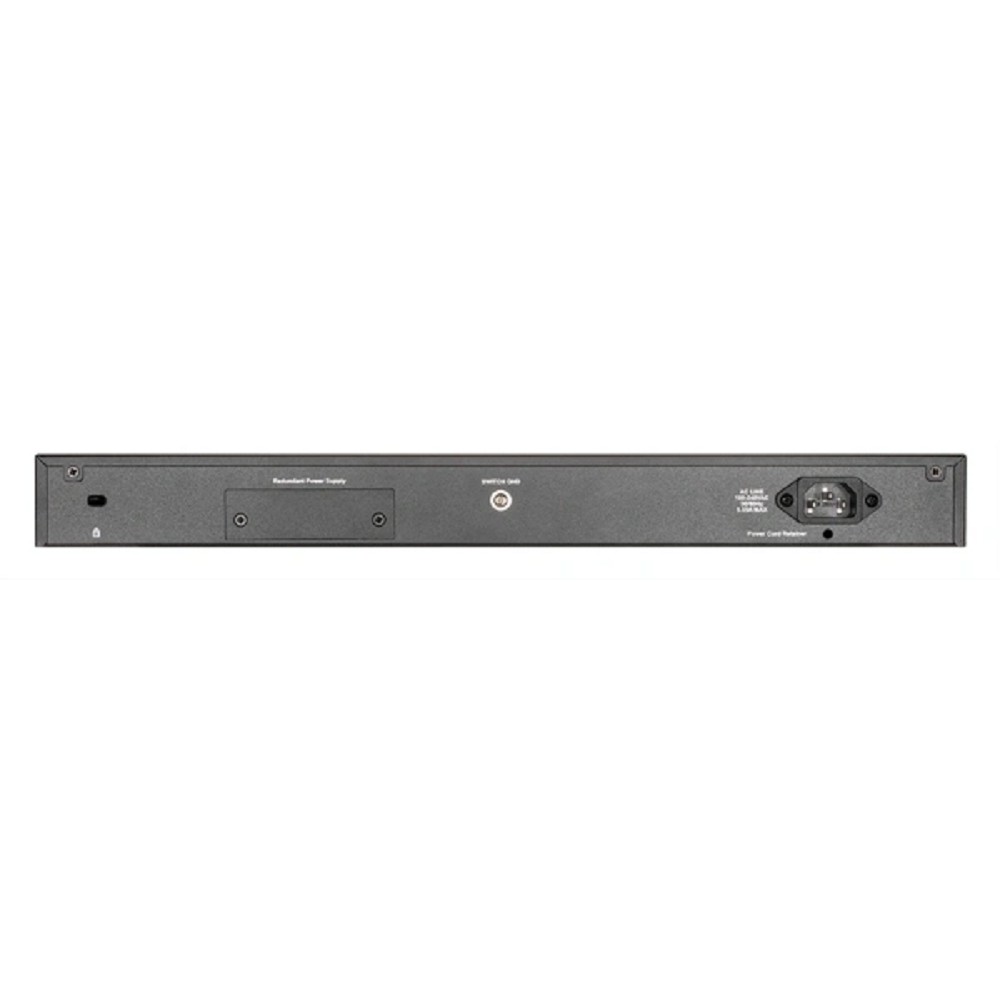 D-Link DGS-3130-30PS/B2A PROJ Управляемый L3 стекируемый коммутатор с 24 портами 10/100/1000Base-T, 2 портами 10GBase-T и 4 портами 10GBase-X SFP+ (24 порта PoE 802.3af/at, PoE-бюджет 370 Вт) D-Link SMB