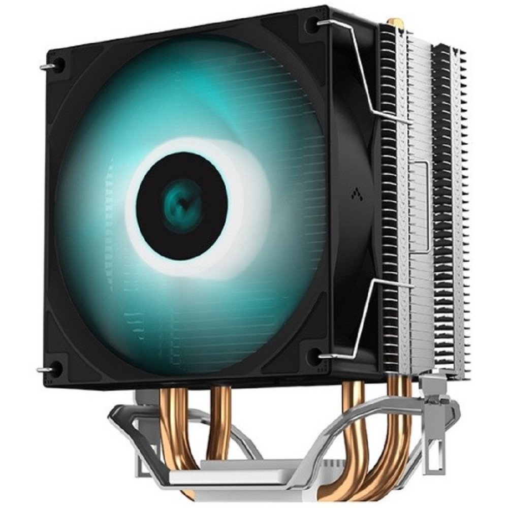 DEEPCOOL AG300 MARRS LGA1700/1200/115X/AM5/AM4 (36шт/кор, TDP 150Вт, PWM, Static LED Lighting, Fan 92mm, 3 тепл. Трубки прямого контакта) RET (R-AG300-BKMNMN-G)