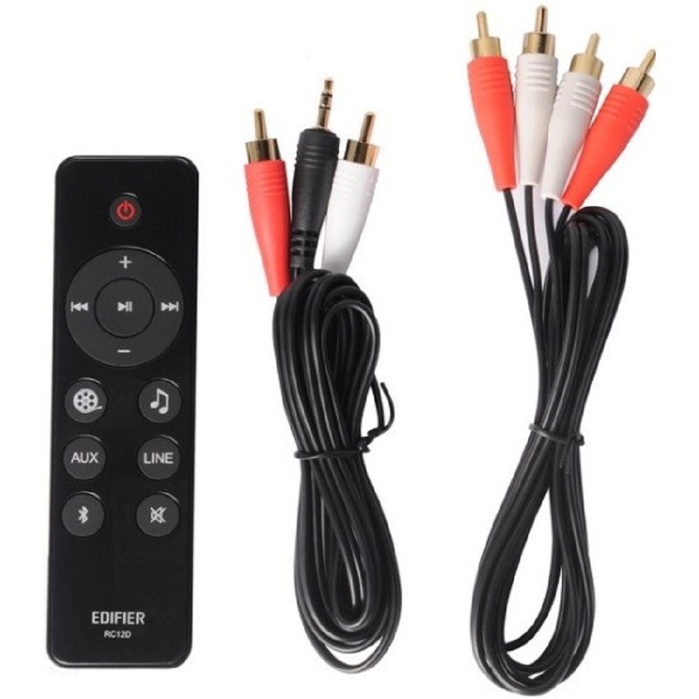 Edifier D12 white {70 Вт; 50 Гц – 20 кГц; Bluetooth v5.0; Размеры: (Ш * В * Г): 359 * 159 * 203.5 мм; 4,6 кг} арт. 80002995