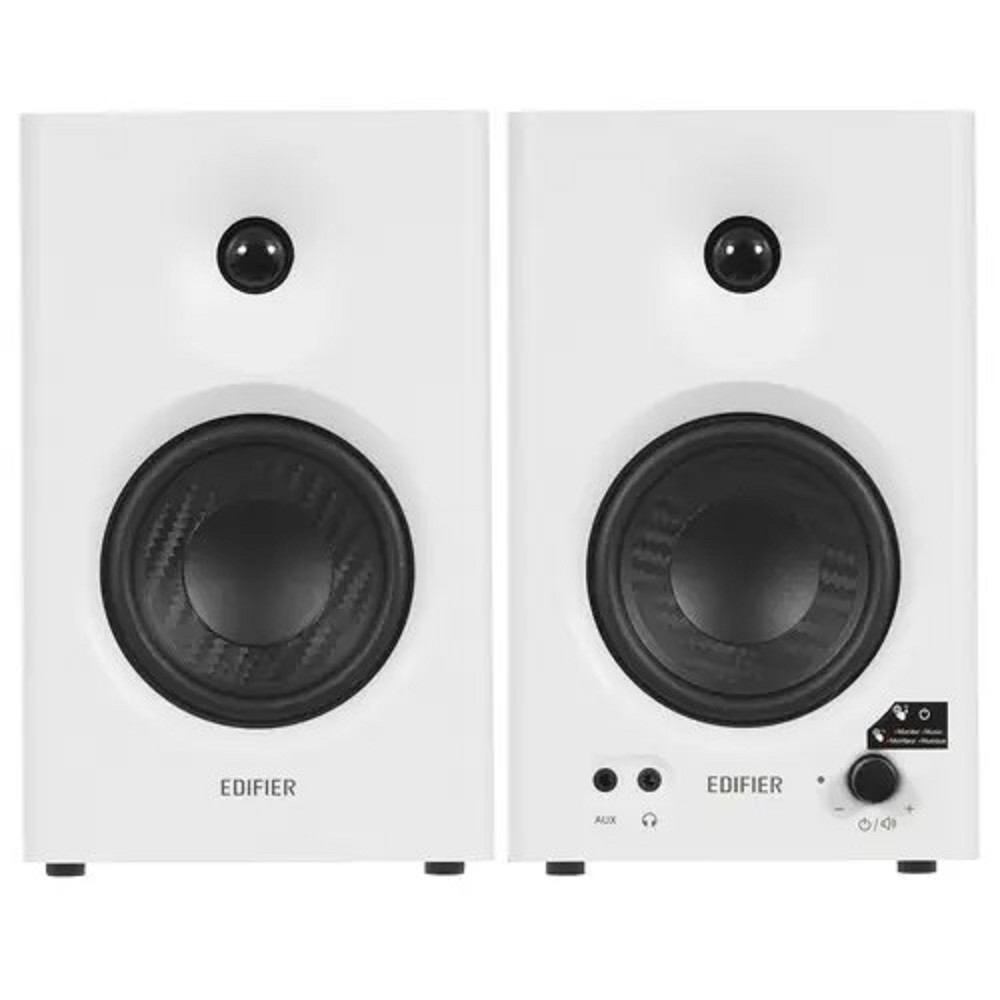 Edifier MR4 white {21 Вт + 21 Вт; 60 Гц - 20 кГц; входы: XLR, TRS, RCA, AUX;} арт. 80002998