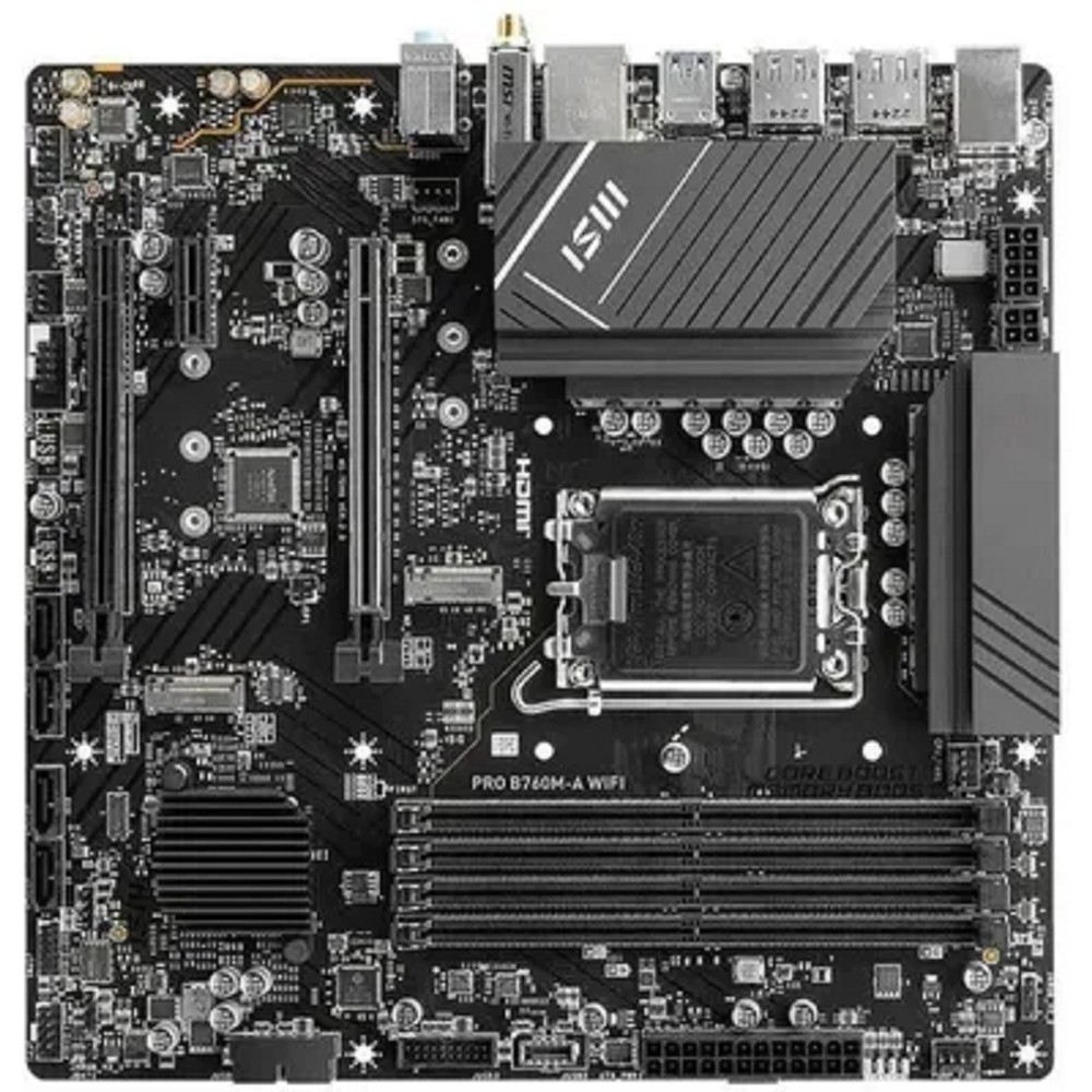 Материнская плата MicroStar MSI PRO B760M-A WIFI