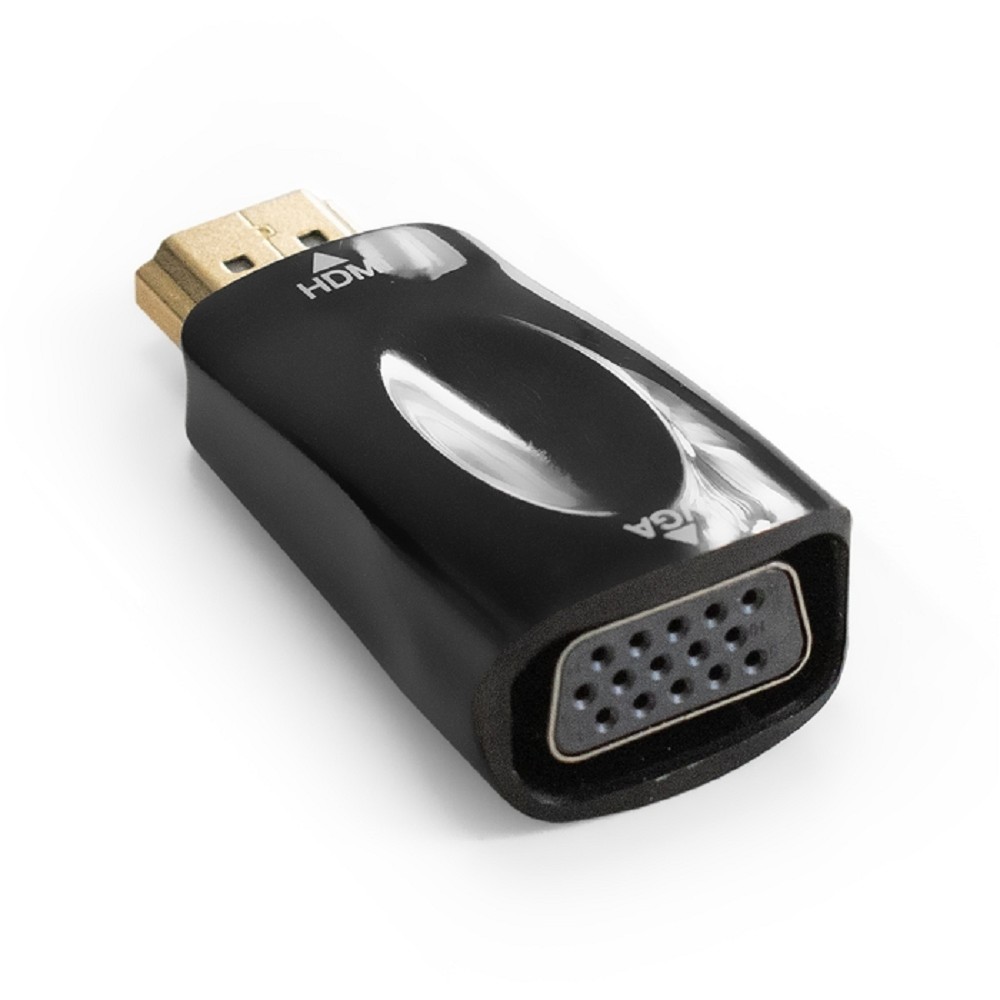 Exegate EX294718RUS Переходник HDMI-VGA ExeGate EX-A-HDMI-VGA-001 (19M/15F)