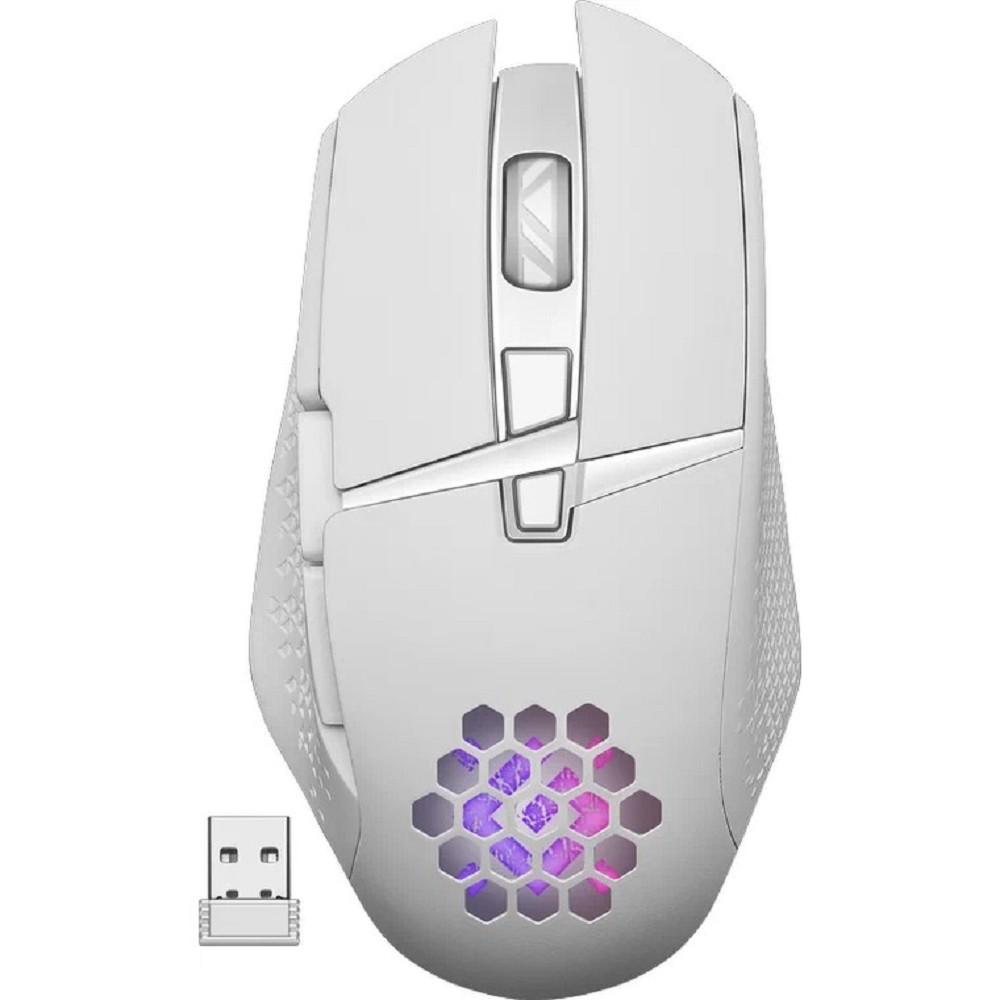 Defender Glory GM-514 { Беспроводная игровая мышь,белый,LED,7D,400 мАч,3200dpi } [52513]