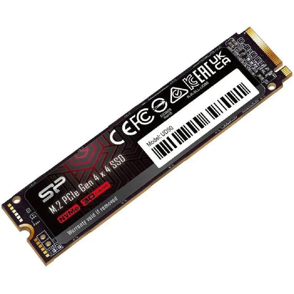 Silicon Power SSD M.2 2TB UD90, M.2 2280, PCI-E 4x4, [R/W -5000/4800 MB/s] арт. SP02KGBP44UD9005