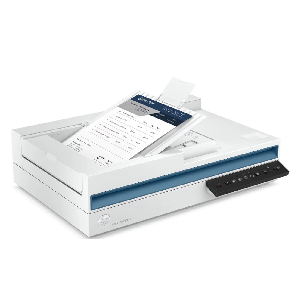 HP ScanJet Pro 2600 f1 (20G05A#B19) (CIS, A4, 1200dpi, 24 bit, USB 2.0, ADF 60 sheets, Duplex, 25 ppm/50 ipm, replace SJ 2500 (L2747A)
