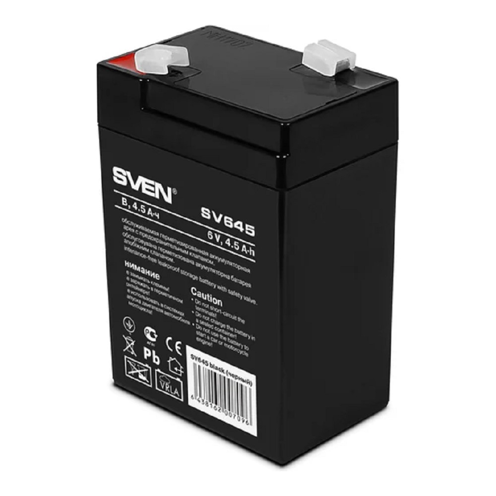 Sven SV 645 (6V 4.5Ah) батарея аккумуляторная арт. SV-0222064