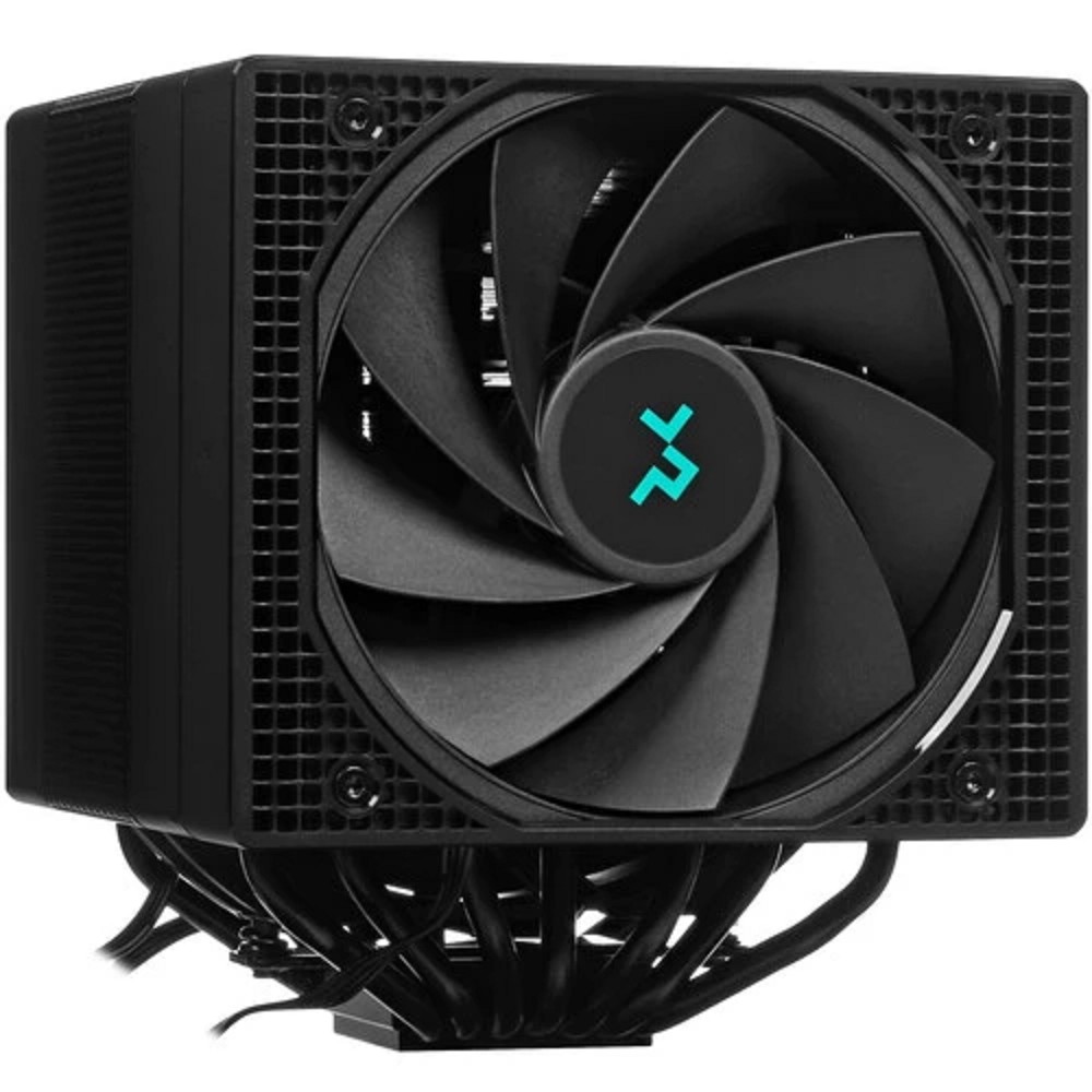 DEEPCOOL ASSASSIN IV LGA20XX/1700/1200/115X/AM5/AM4 (6шт/кор,TDP 280W, PWM, DUAL FAN 140mm + 120mm, DUAL Heatsink, 7 Heatpipe, Copper Base) RET (R-ASN4-BKNNMT-G)