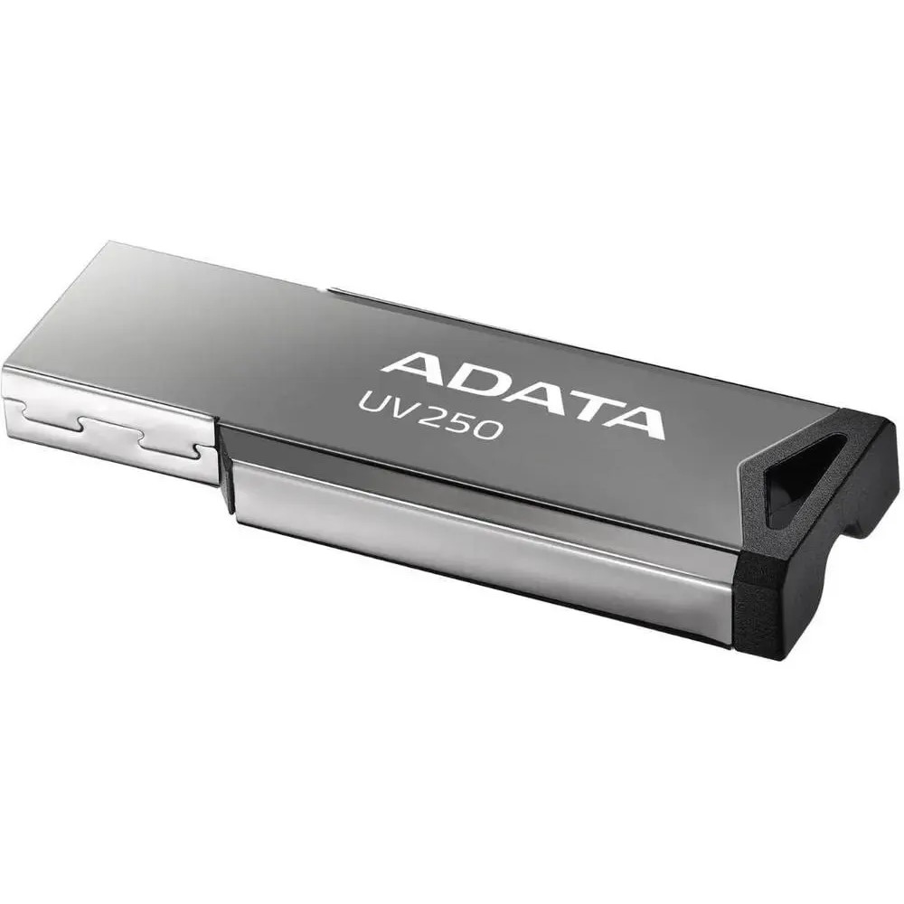 Флеш Диск A-Data 32Gb UV250 AUV250-32G-RBK USB2.0 серебристый