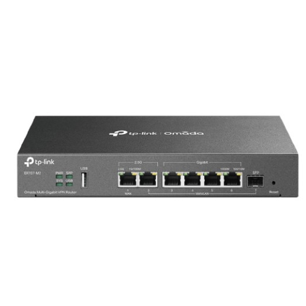 TP-Link ER707-M2 VPN-маршрутизатор Omada с мультигигабитными портами TP-Link SMB