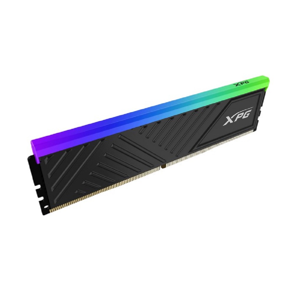 ADATA SPECTRIX D35G DDR4 DIMM 8GB 3200MHz 1*8GB 16-20-20 BLACK SINGLE TRAY RGB арт. AX4U32008G16A-SBKD35G