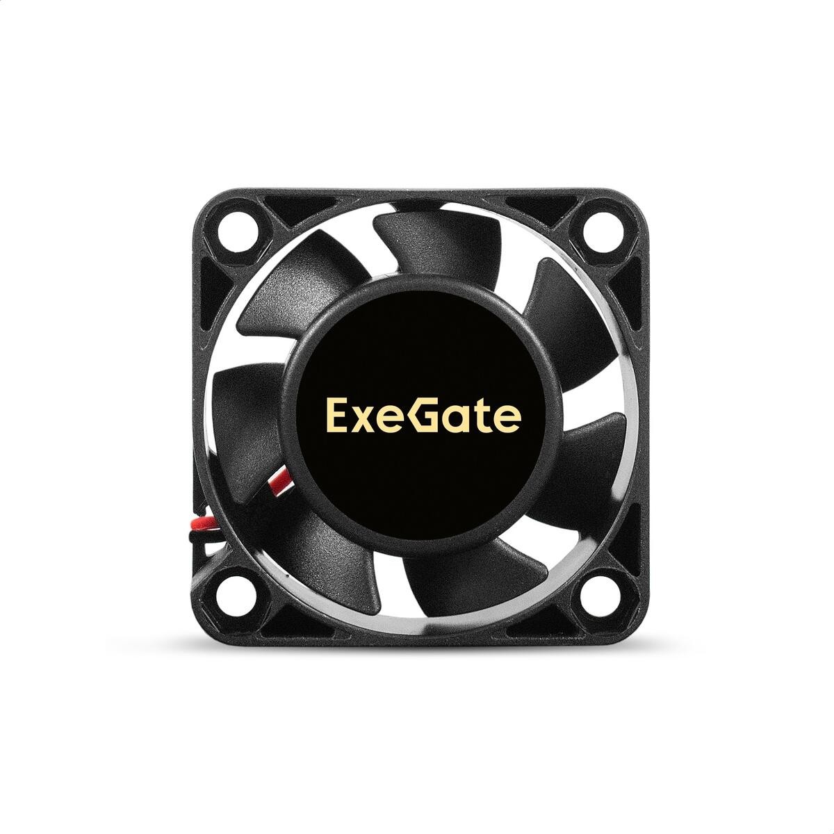 Exegate EX295218RUS Вентилятор 12В DC ExeGate EX04010B2P (40x40x10 мм, 2-Ball (двойной шарикоподшипник), 2pin, 5500RPM, 26dBA)