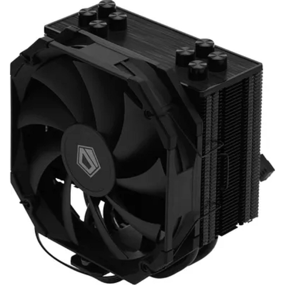 ID-COOLING SE-224-XTS MINI BLACK LGA1700/1200/115X/AM5/AM4 (10шт/кор, TDP 180W, PWM, 4 тепл.трубки прямого контакта, FAN 120mm) RET