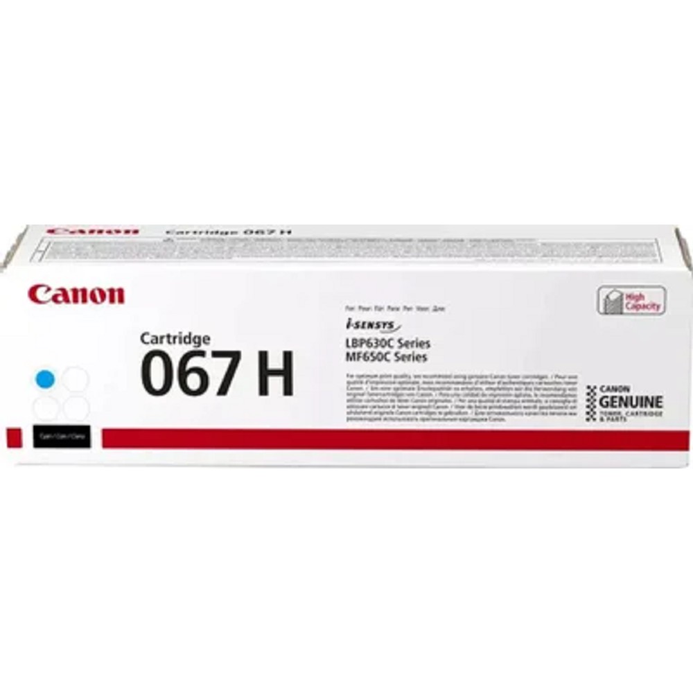 Canon Тонер-картридж/ CRG 067 H C Cyan for MF651Cw/MF655Cdw/MF657Cdw/LBP631Cw/LBP633Cdw арт. 5105C002