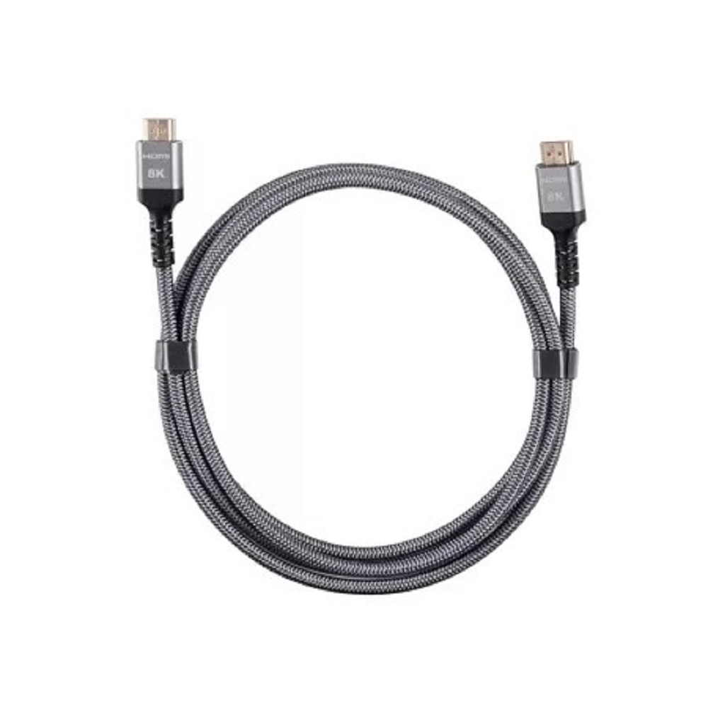 iOpen ACG859A-2.0 Кабель интерфейсный HDMI-HDMI 19M/M,ver. 2.1 8KX60Hz (Econom) оплетка 2m VCOM