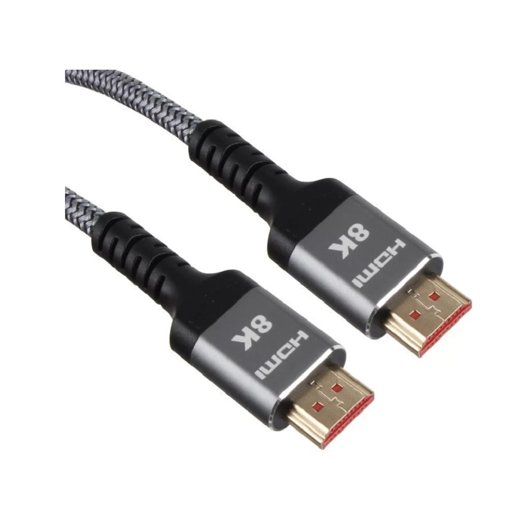 iOpen ACG859A-5.0 Кабель интерфейсный HDMI-HDMI 19M/M,ver. 2.1 8KX60Hz (Econom) оплетка 5m VCOM
