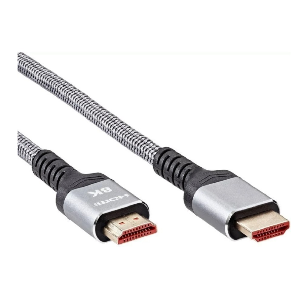 iOpen ACG859A-5.0 Кабель интерфейсный HDMI-HDMI 19M/M,ver. 2.1 8KX60Hz (Econom) оплетка 5m VCOM
