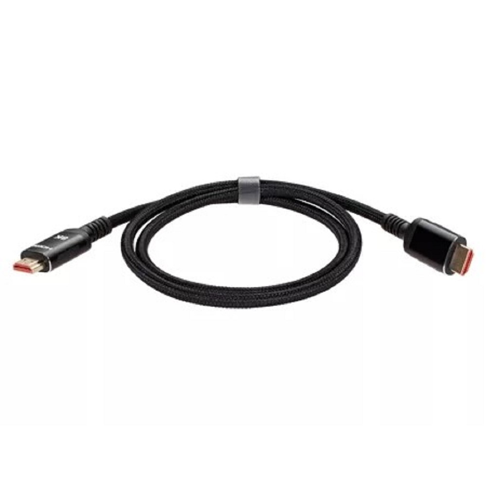 iOpen ACG859B-1.0 Кабель интерфейсный HDMI-HDMI 19M/M,ver. 2.1 8KX60Hz (Econom) оплетка 1m VCOM