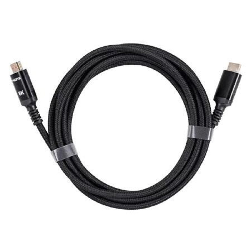iOpen ACG859B-3.0 Кабель интерфейсный HDMI-HDMI 19M/M,ver. 2.1 8KX60Hz (Econom) оплетка 3m VCOM