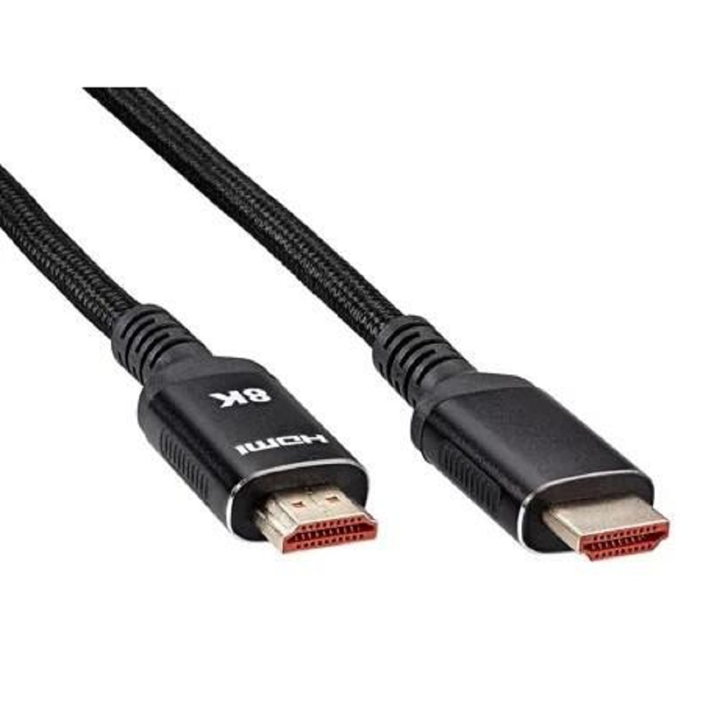 iOpen ACG859B-3.0 Кабель интерфейсный HDMI-HDMI 19M/M,ver. 2.1 8KX60Hz (Econom) оплетка 3m VCOM