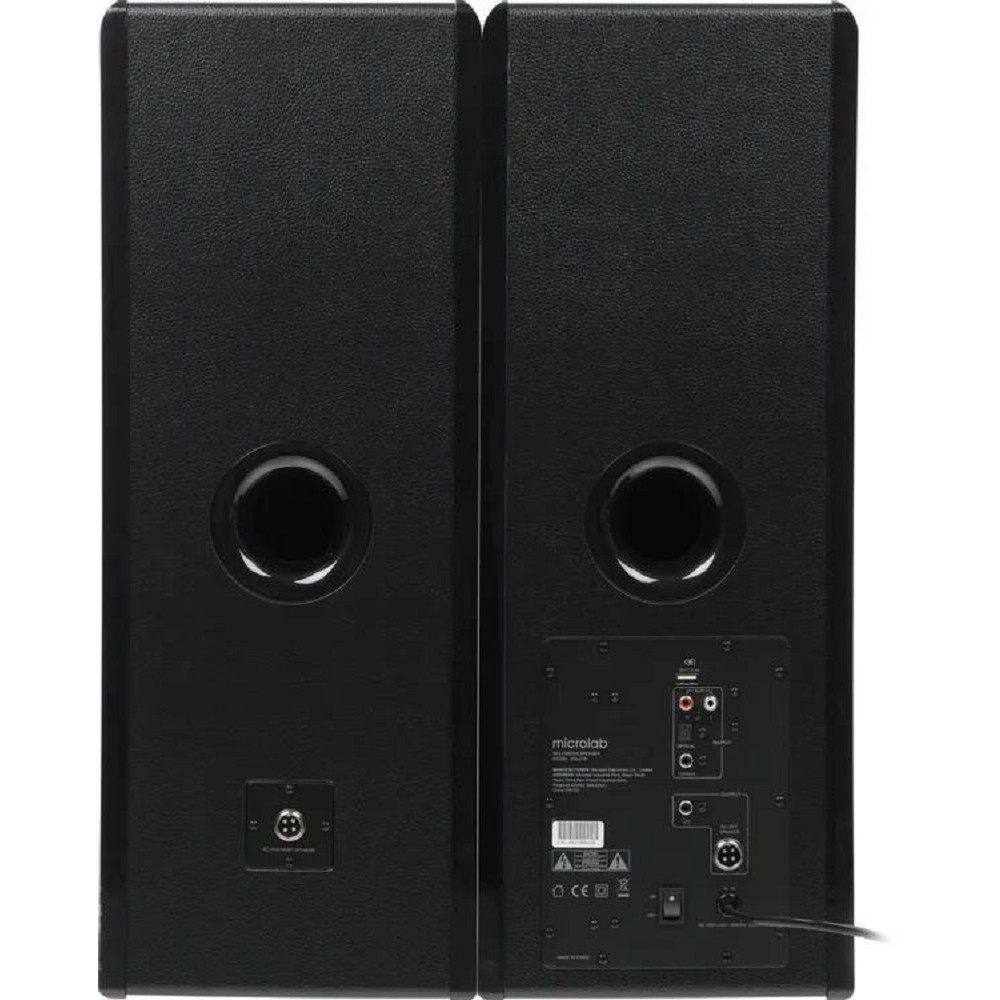 MICROLAB SOLO 19 черный {(40 Вт + 60 Вт) x 2, Частотная характеристика: 20 Гц - 20 кГц, Отношение сигнал/шум: > 80 дБ, Разделение: 45 дБ}