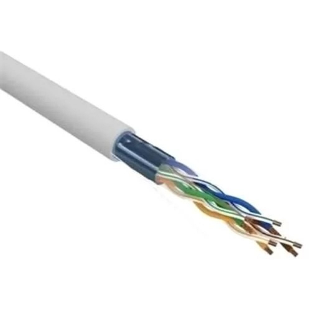 Кабель информационный Rexant PRO 02-0025 кат.5E F/UTP 4 пары 24AWG PVC внутренний 305м серый