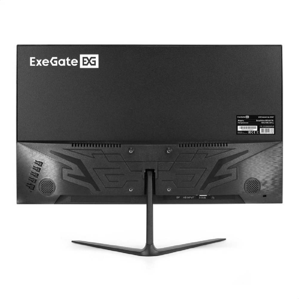 LCD ExeGate 23.8" EP2407TA SmartView черный {IPS 1920x1080 75Hz 5ms 16:9 250cd 1000:1 178/178 D-Sub HDMI1.4 DisplayPort AudioOut встроенный БП FreeSync VESA регулировка наклона} [EX295525RUS]