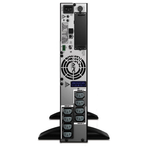 Источник бесперебойного питания APC Smart-UPS X 1500VA/1200W, RM 2U/Tower, Ext. Runtime, Line-Interactive, LCD, Out: 220-240V 8xC13 (3-gr. switched) , SmartSlot, USB, COM, EPO, HS User Replaceable Bat, Black, 1 year warranty
