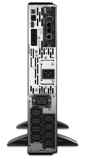 Источник бесперебойного питания APC Smart-UPS X 3000VA/2700W, RM 2U/Tower, Ext. Runtime, Line-Interactive, LCD, Out: 220-240V 8xC13 (3-gr. switched) 1xC19, Pre-Inst. Web/SNMP, USB, COM, EPO, Black, 1 year warranty