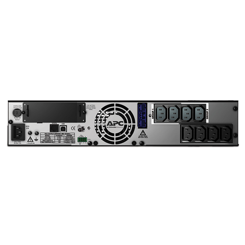 Источник бесперебойного питания мощностью 800VА APC Smart-UPS X 1000VA/800W, Tower/RM 2U, Ext. Runtime, Line-Interactive, LCD, Out: 220-240V 8xC13 (2-gr. switched) , SmartSlot, USB, COM, EPO, HS User Replaceable Bat, Black, 1 year warranty