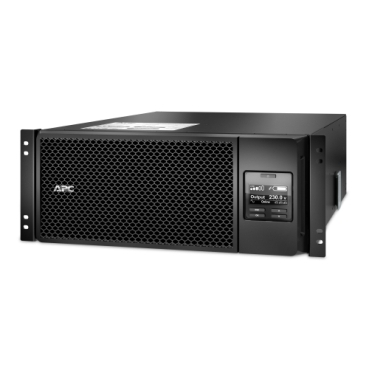 APC Smart-UPS SRT RM, 6000VA/6000W, On-Line, Extended-run, Rack 4U (Tower convertible), Pre-Inst. Web/SNMP, with PC Business, Black, 1 year warranty
